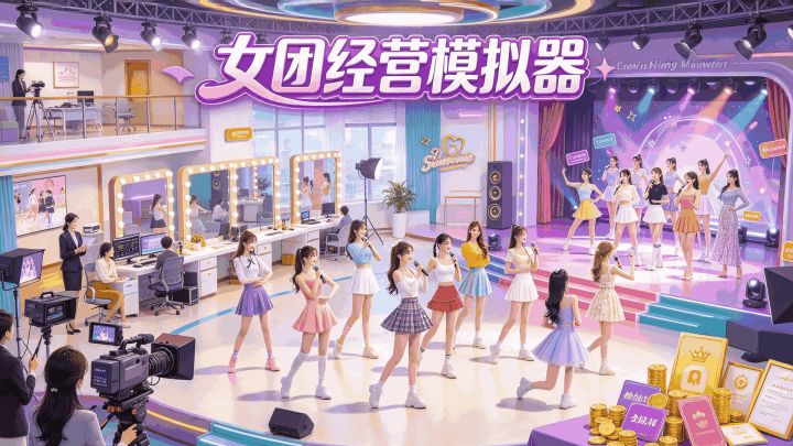 女团经营模拟器 封面
