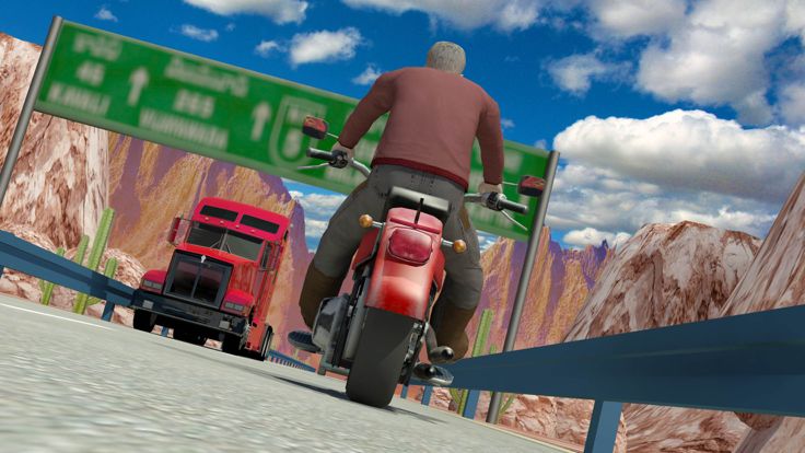 Moto Racer 3d With Traffic游戏截图