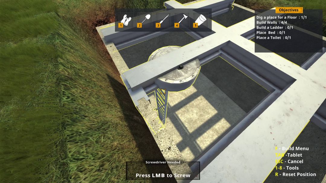 Bunker Builder Simulator: Prologue游戏截图