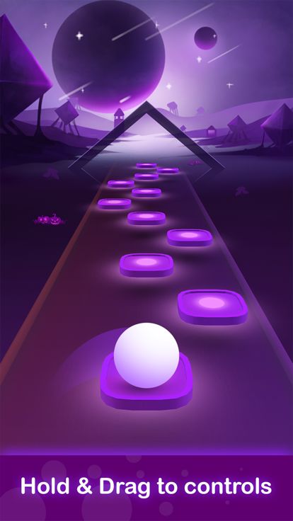 BLINK BALL HOP - KPOP TILES游戏截图