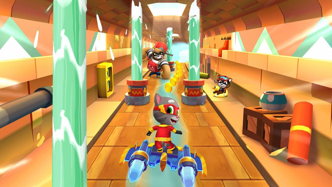 汤姆猫英雄跑酷游戏截图