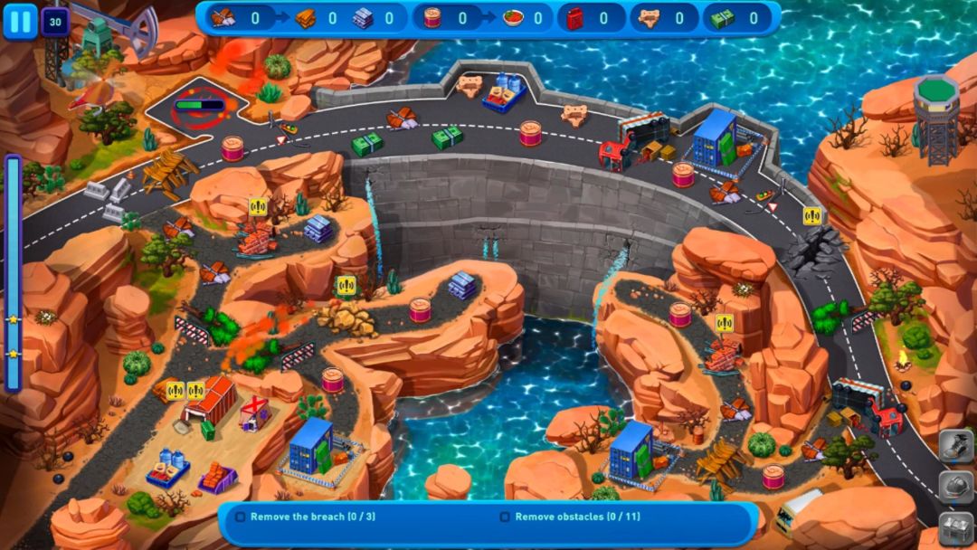 Emergency Crew Volcano Eruption游戏截图