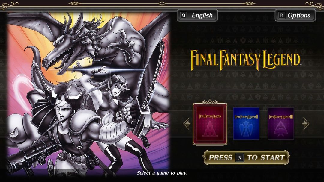 COLLECTION of SaGa FINAL FANTASY LEGEND游戏截图
