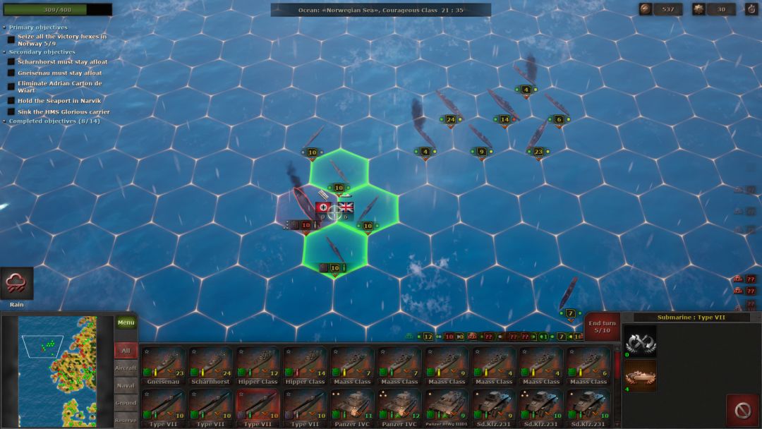 战略思维:闪电战游戏截图