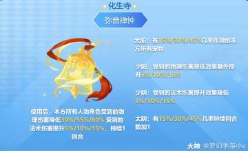 真无懈可击？治疗门派法宝解读，最强的盾挑战最利的矛！
