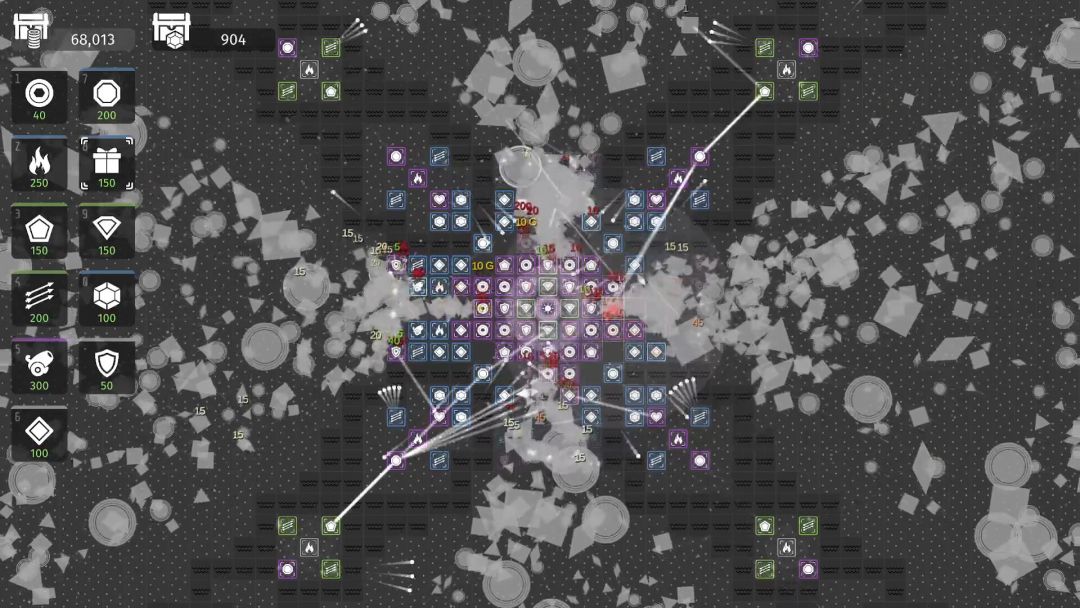 极简塔防游戏截图
