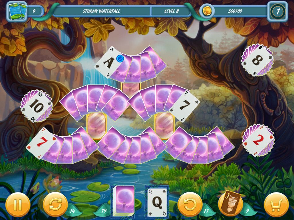 Mystery Solitaire. Dreamcatcher 3游戏截图