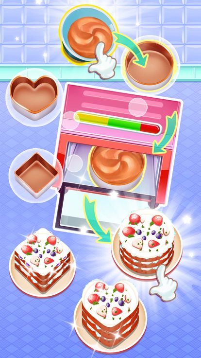 美食菜谱制作-女生餐厅做饭厨房烹饪模拟游戏大全游戏截图