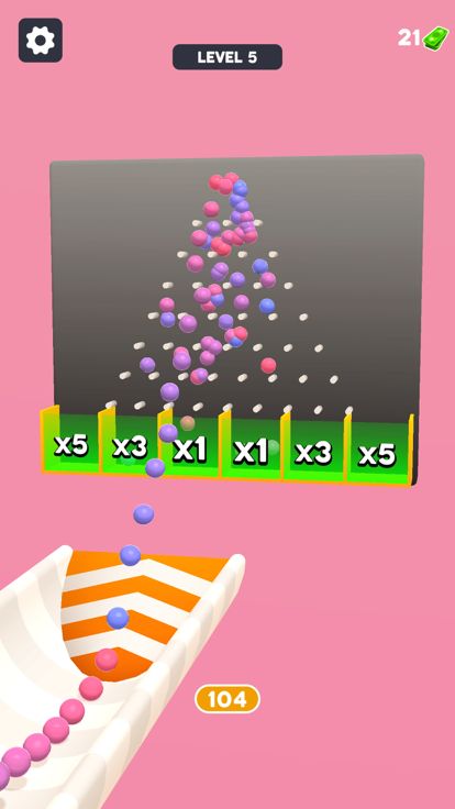 Balls Dive游戏截图