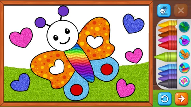 着色游戏：颜色 & 油漆游戏截图