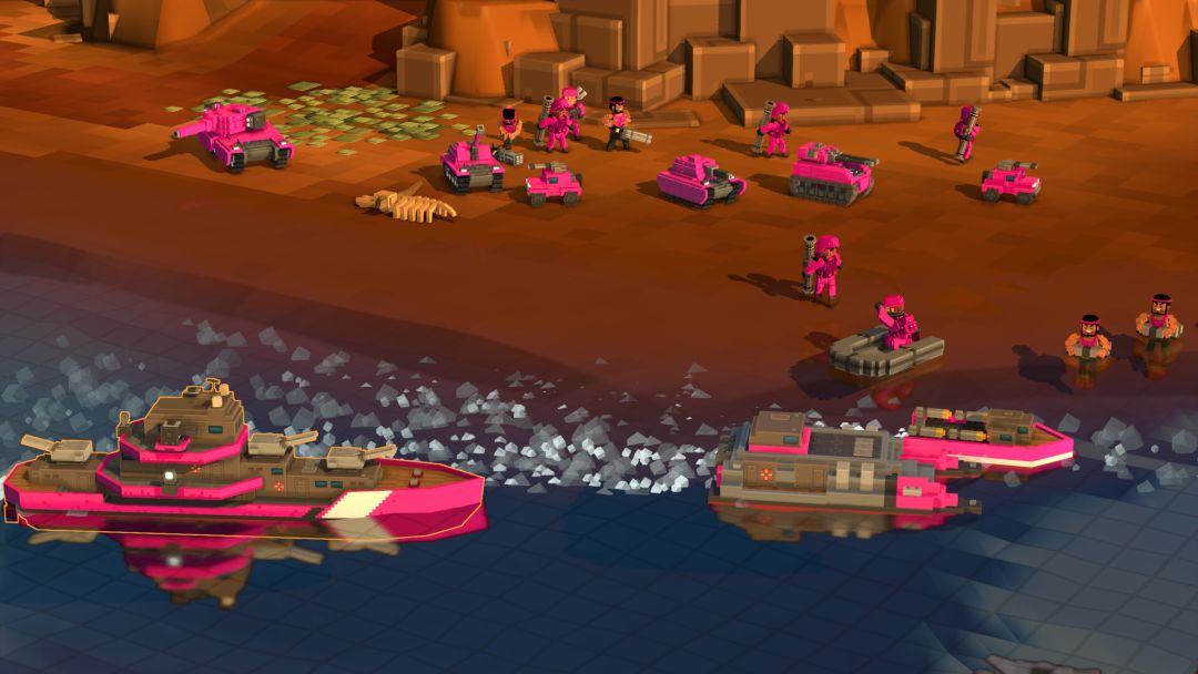 9-Bit Armies: A Bit Too Far游戏截图