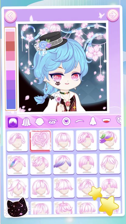 漫画换装美颜头像制作游戏截图