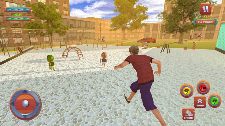 恶作剧爸爸捉迷藏游戏截图