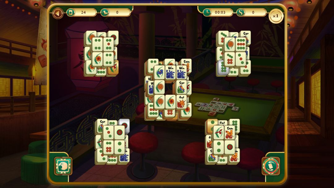 Mahjong World Contest (麻将)游戏截图