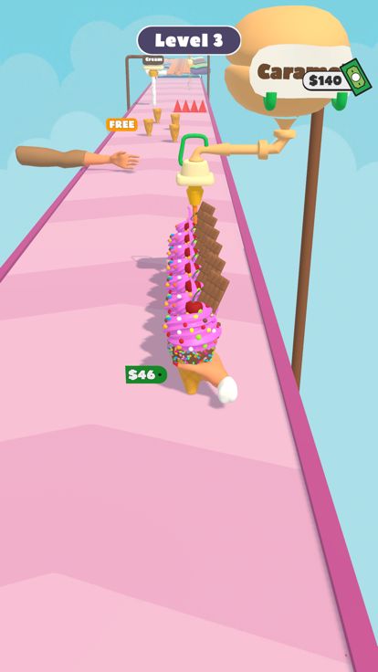 Ice Cream Stacker!游戏截图