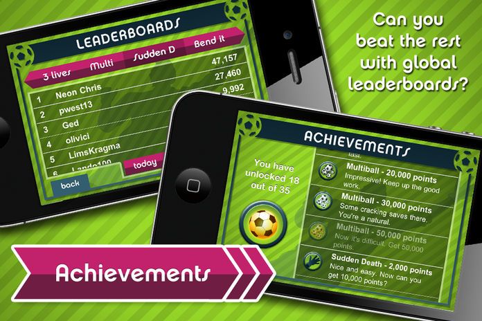 Flick Football Super Save游戏截图