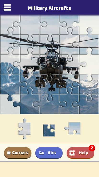 Military Aircrafts Puzzle游戏截图