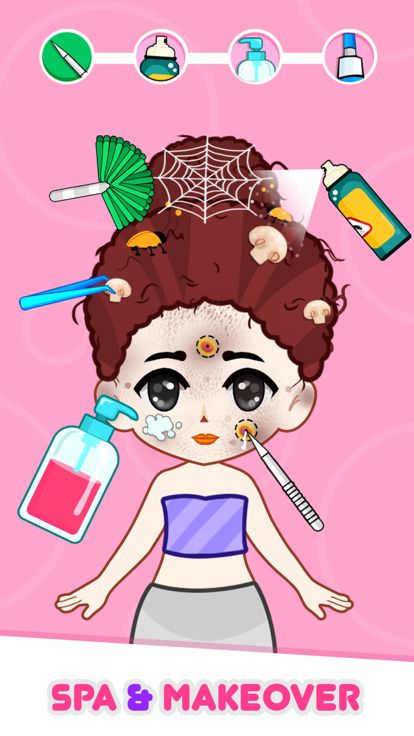Sweet Dolls Makeover DIY Games游戏截图