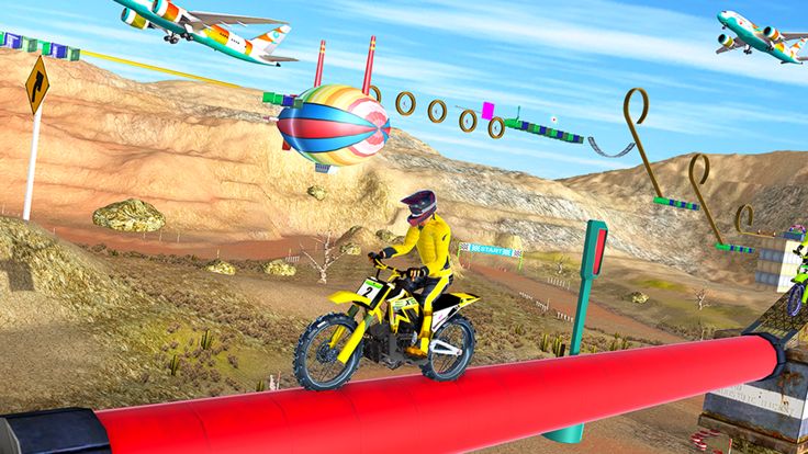 Real Stunt Bike Racing Pro游戏截图