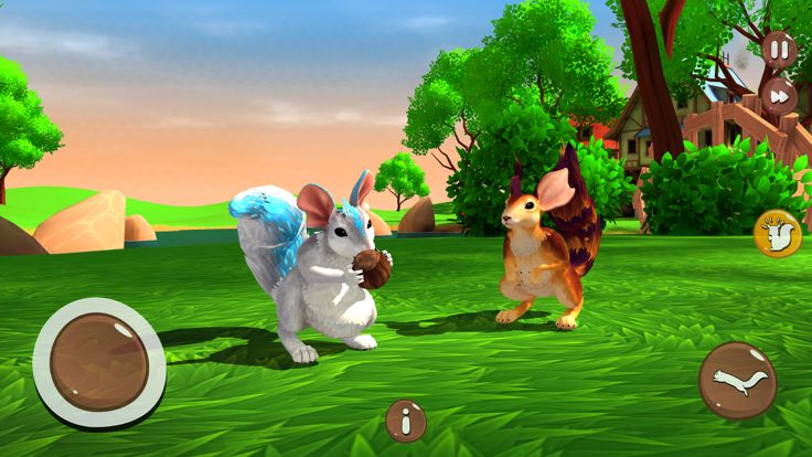 松鼠宠物生活模拟3D游戏游戏截图