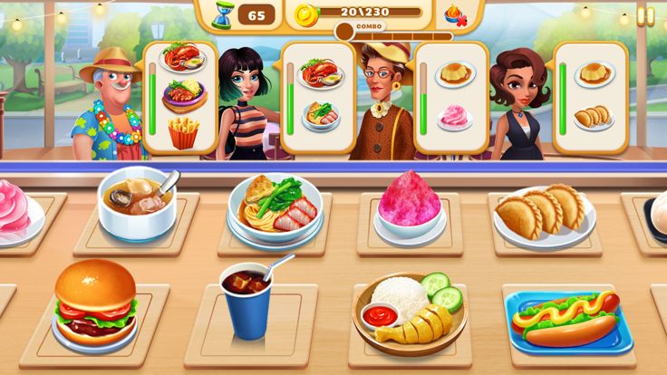Cooking Island: Food Games游戏截图