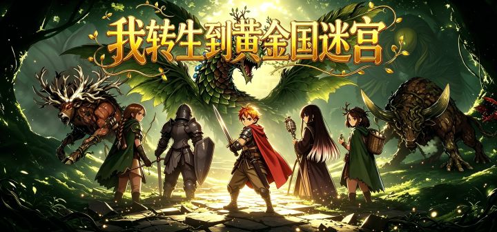 我转生到黄金国迷宫 封面