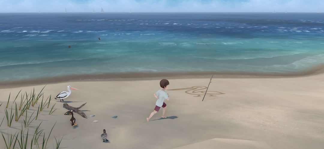 男孩与鹈鹕游戏截图