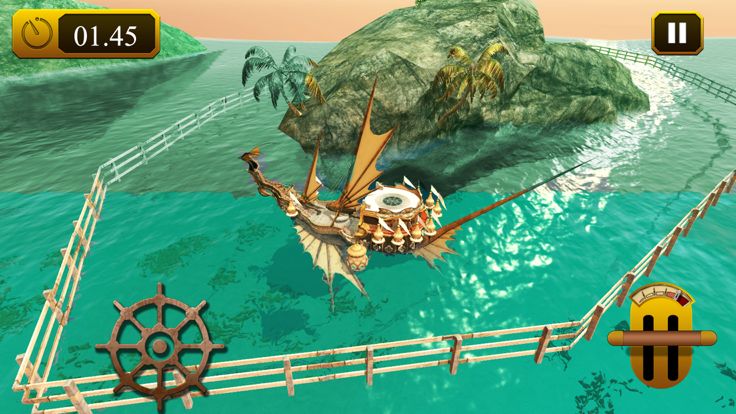 蒸汽朋克船停泊及河流责任模拟器游戏截图