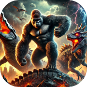 Kong vs Godzilla X Crocodile