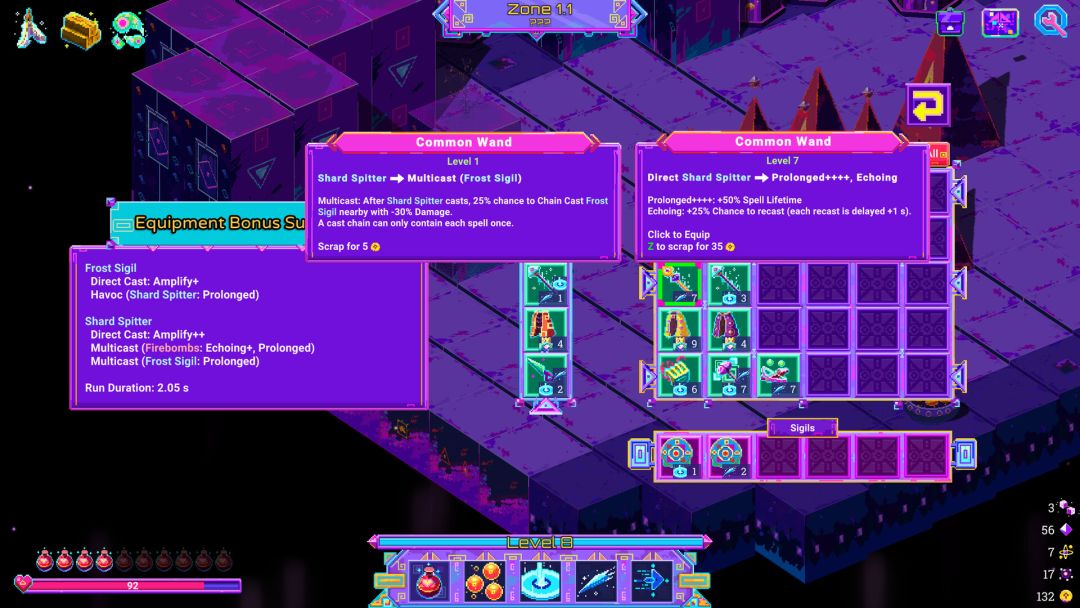 Neon Spellstorm游戏截图