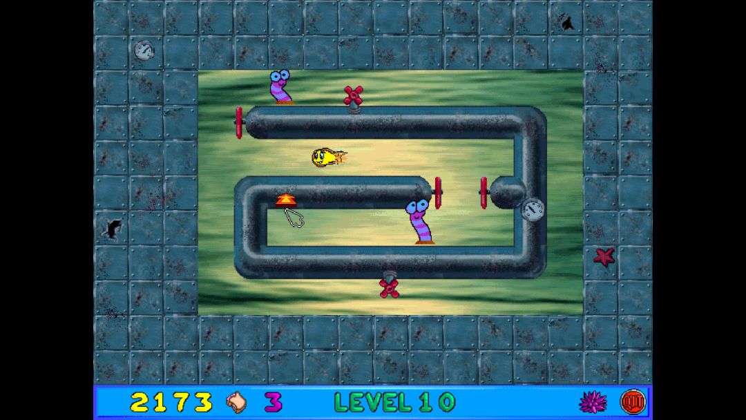 Freddi Fish and Luther's Maze Madness游戏截图