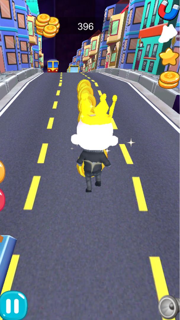 地铁慢跑游戏截图