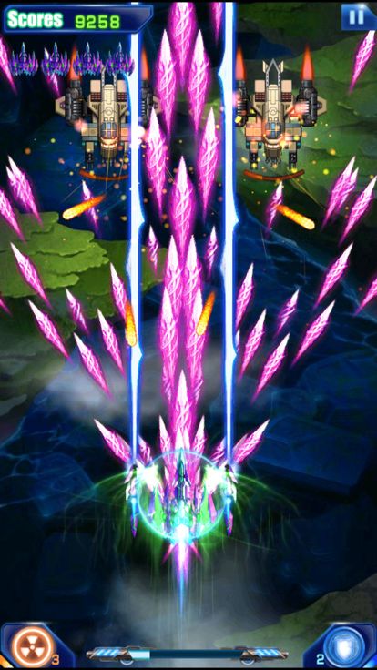 Galaxy Shooter - Fury Raiden游戏截图