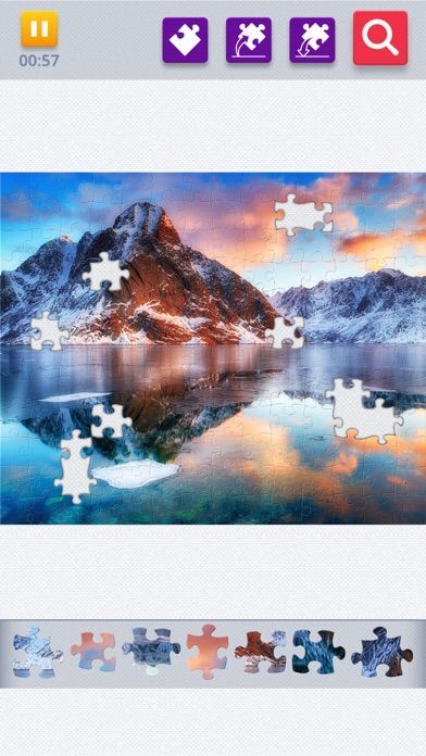 拼图软件 - 拼图卷 - Jigsaw Puzzle HD游戏截图