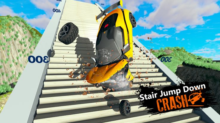 Car Crash Sim: Death Stairs游戏截图