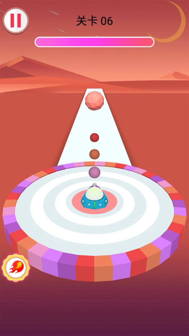 球球撞墙游戏截图