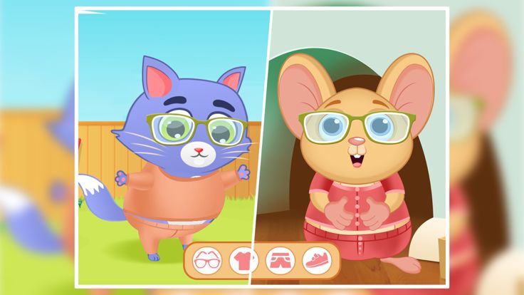 疯狂的猫V / S鼠标逃生游戏截图