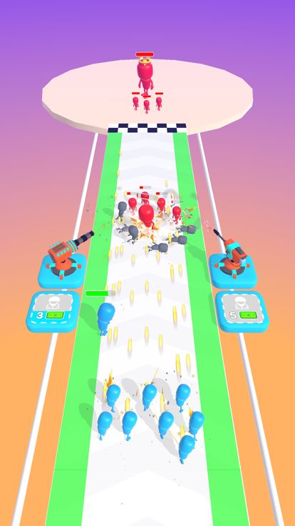 Attack Run: IdleRunner游戏截图