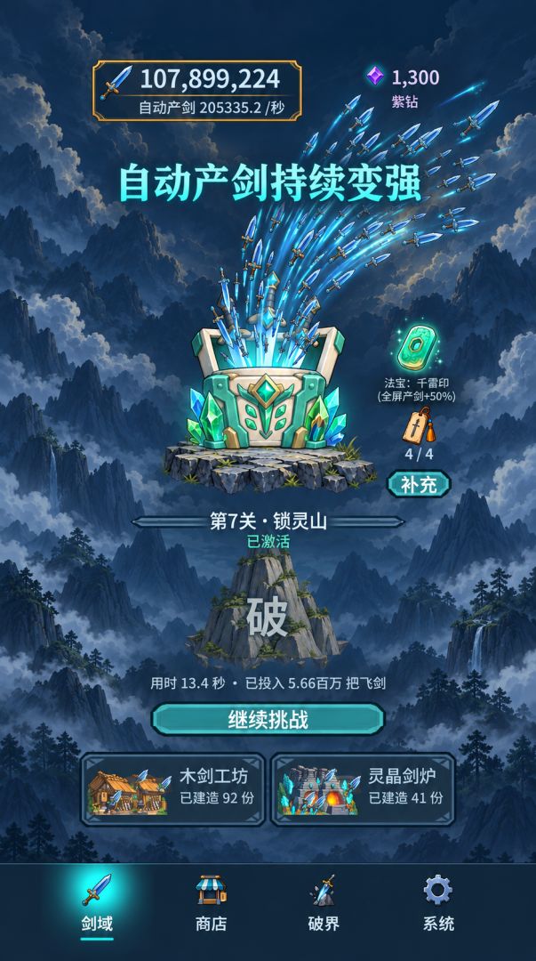 修仙:一剑破天游戏截图
