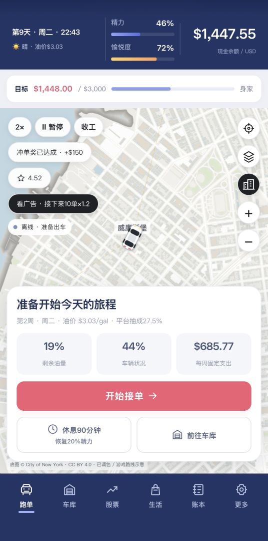 投行弃子:从街头流浪到蓝星首富游戏截图