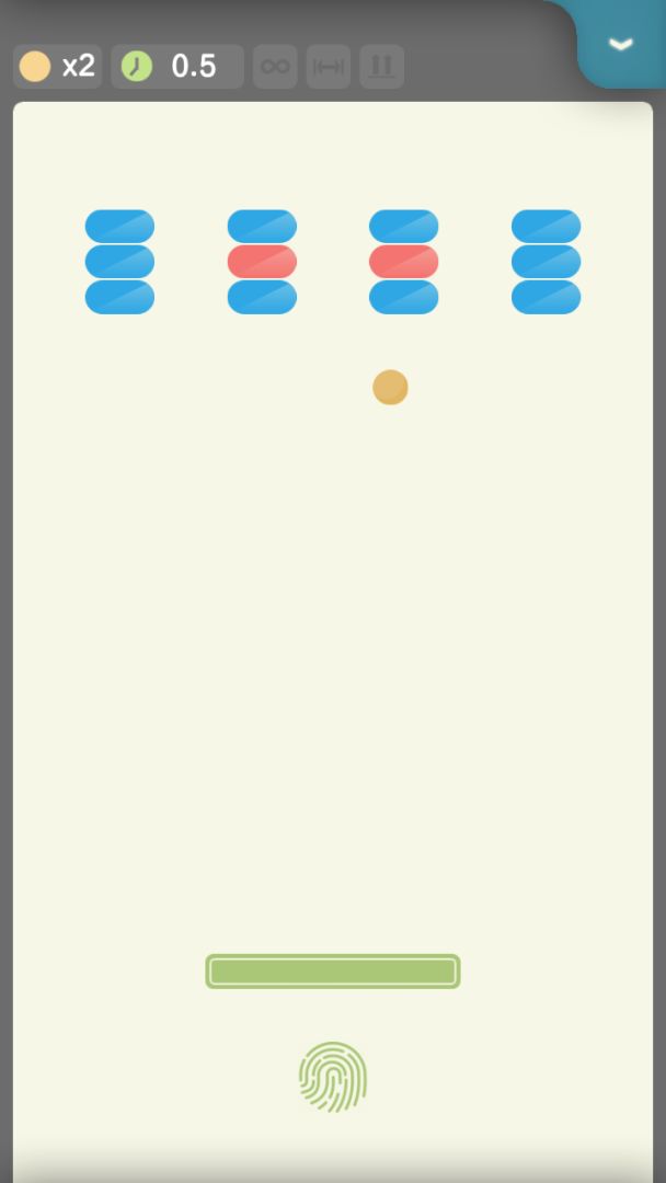 爆裂方块 - 经典打砖块小游戏游戏截图