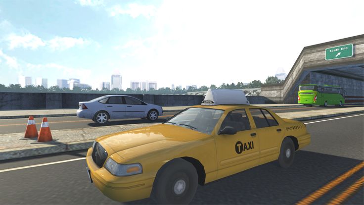 Taxi Simulator City Car Driver游戏截图