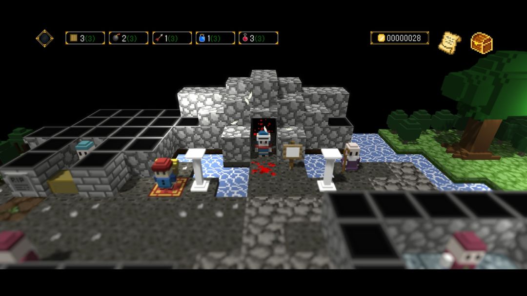 献给迷宫的墓碑游戏截图