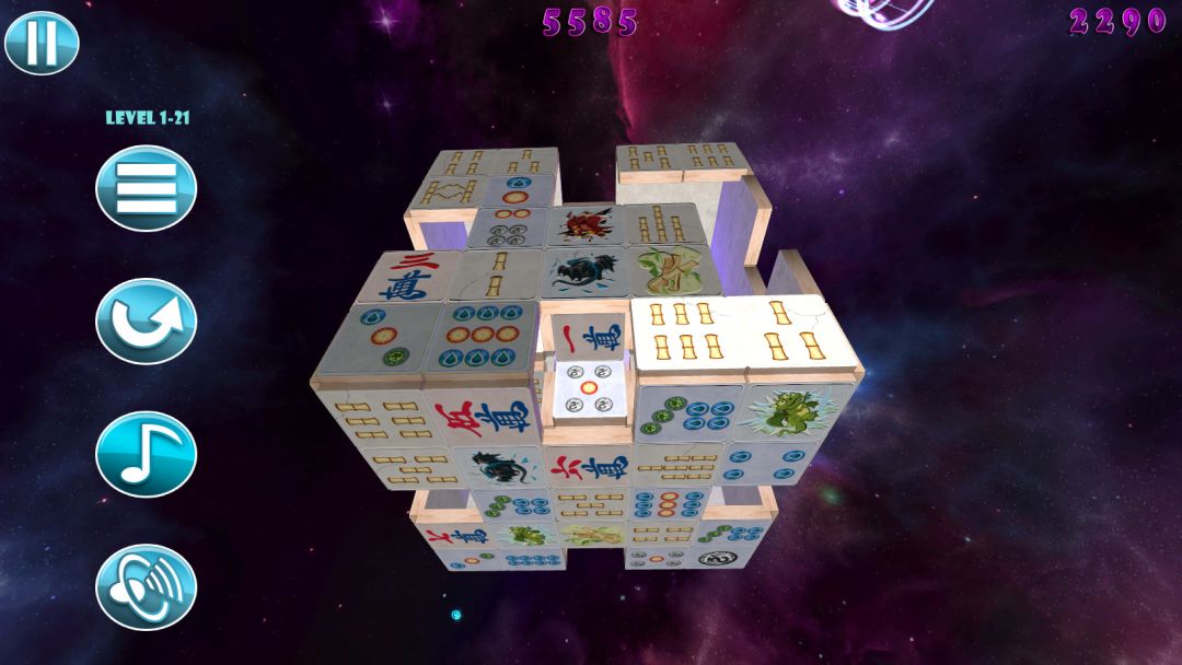 Mahjong Deluxe 2: Astral Planes游戏截图