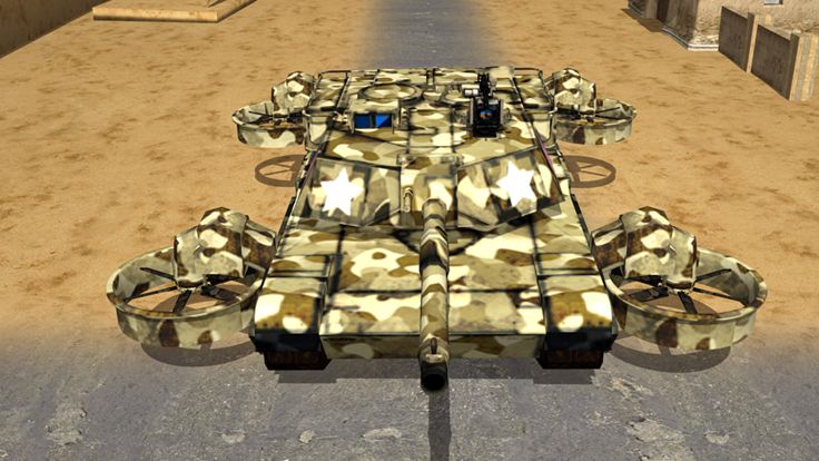 Flying World Tank war 3d Simulator游戏截图