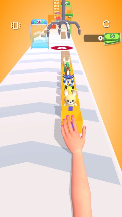 Gift Box Runner游戏截图