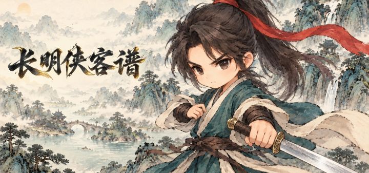 长明侠客谱 封面