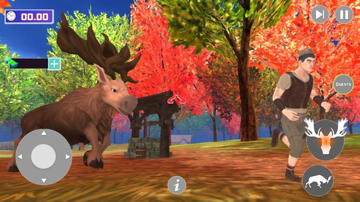 Scary Mad Moose Gone Wild 3D游戏截图