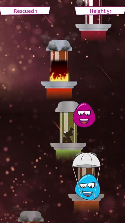 Hero Ball Fire Jump游戏截图