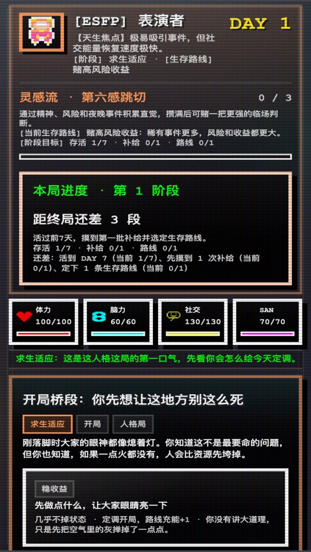 16人格生存日记游戏截图